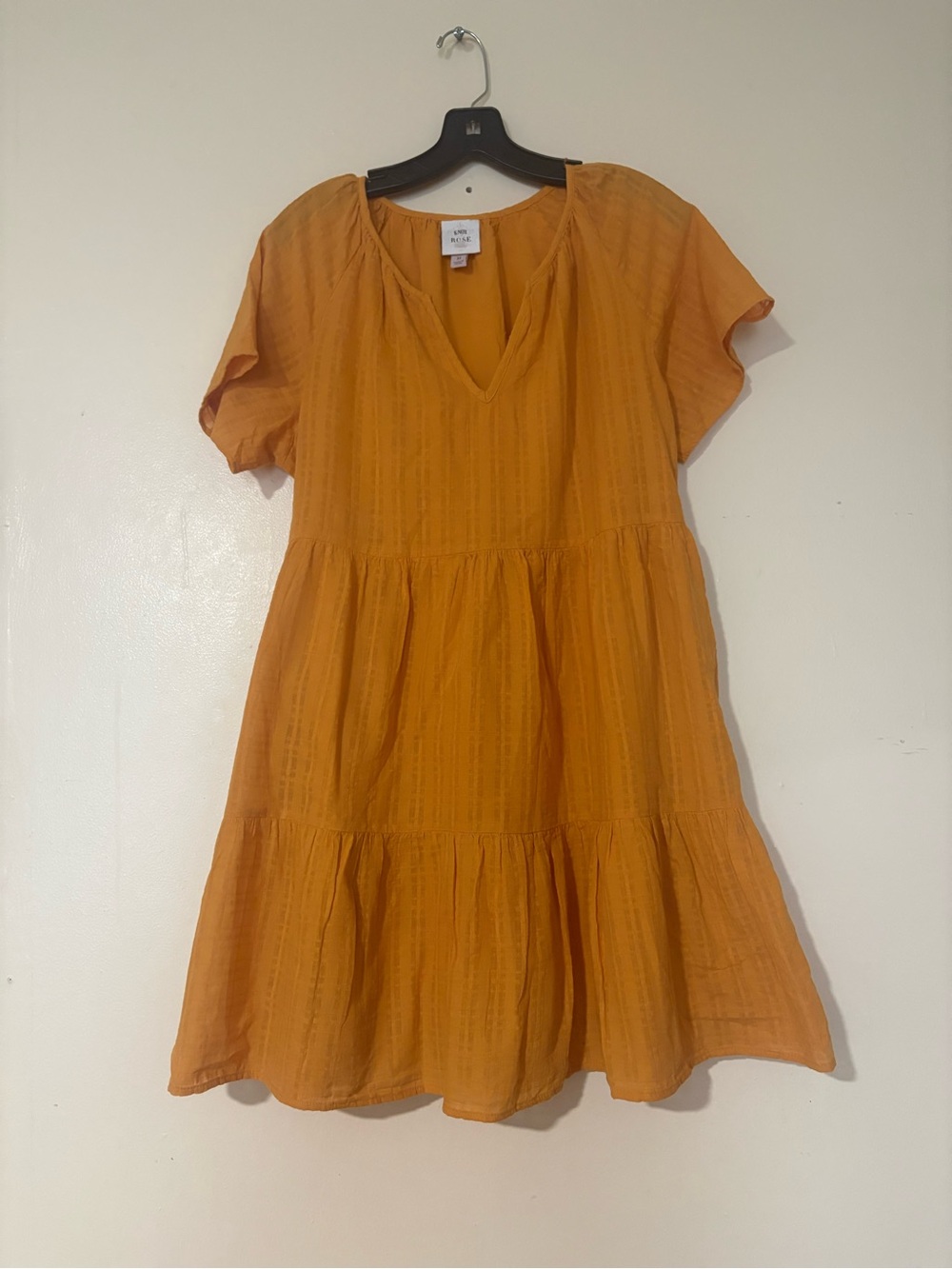Knox Rose Orange Midi Dress